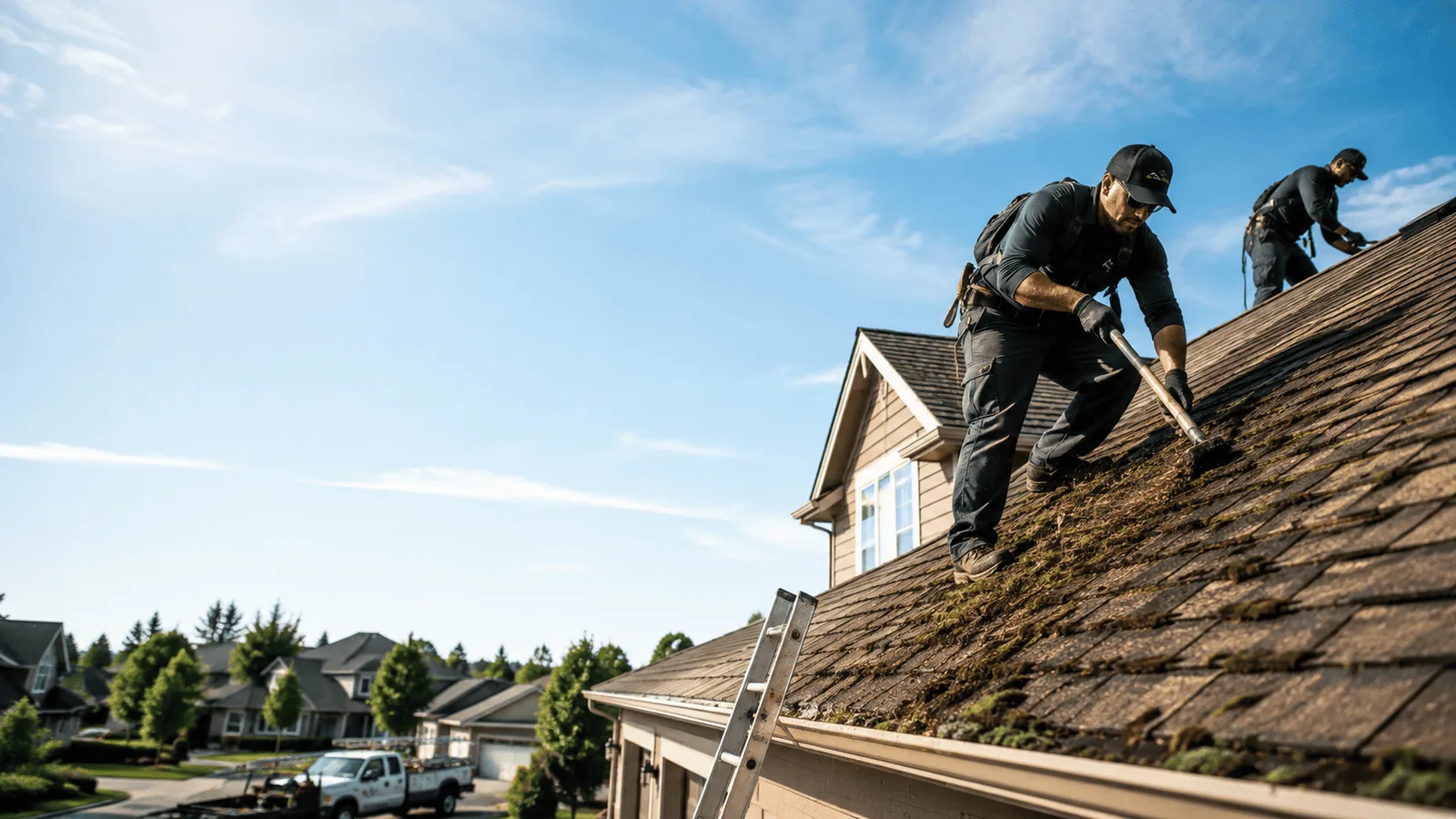 Roof Moss Removal in Fairview, OR near me